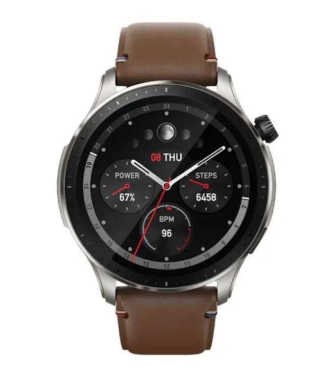 Brand New Amazfit GTR 4 Smartwatch 46mm AMOLED Display Zepp OS App 14-day Battery Life GPS Watch for Andriod IOS Phone
