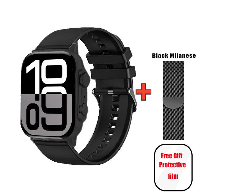 Microwear Smart Watch Ultra 4 Pro Series 10 49mm Gesture Answer ChatGPT NFC Compass Waterproof Sport Smartwatch For Android ios