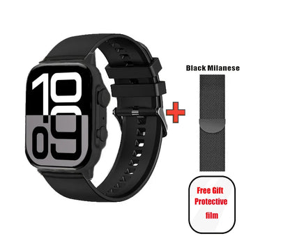 Microwear Smart Watch Ultra 4 Pro Series 10 49mm Gesture Answer ChatGPT NFC Compass Waterproof Sport Smartwatch For Android ios