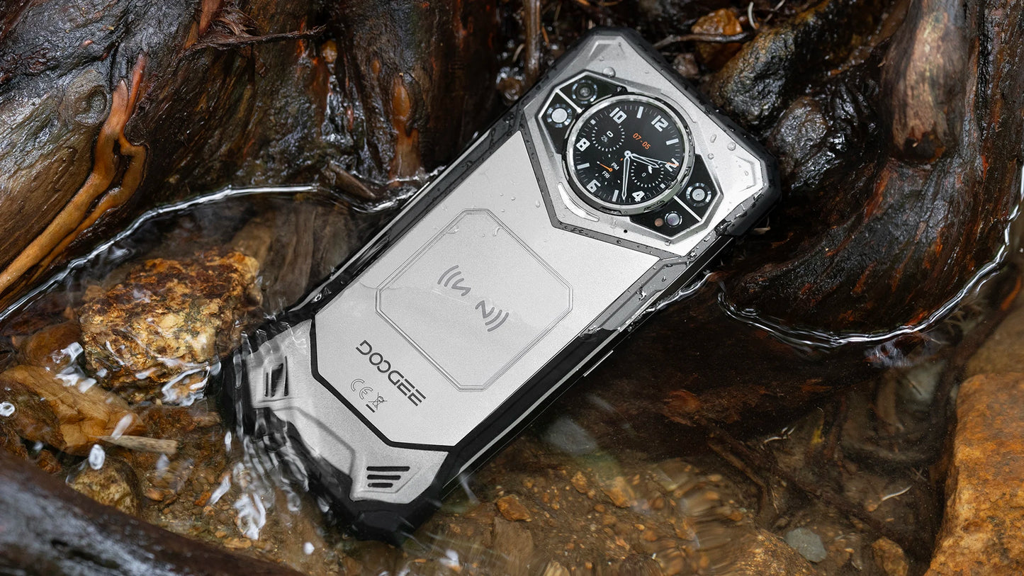 Global Version DOOGEE S200 5G Rugged Phone 12GB +256GB 6.72" Display 100MP AI Main Camera 10100mAh Mobilephone Android 14 NFC