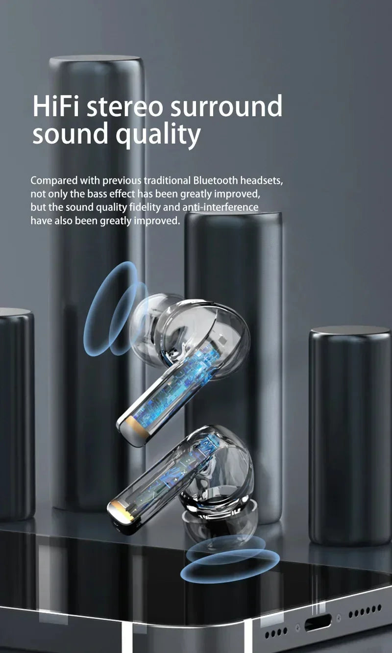 Xiaomi N30 Wireless Bluetooth in Ear Earphones ENC Noise Reduction Hearing Aid Sports Music Gaming Waterproof Earphones - Universal Market