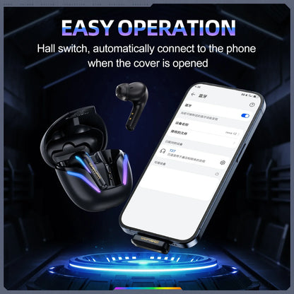 ONIKUMA T27 Earbuds Wireless Gaming with ENC Mic for PS5/4,Bluetooth Headphones for Phone, Pad, Laptop, Steam Deck, Switch - Universal Market