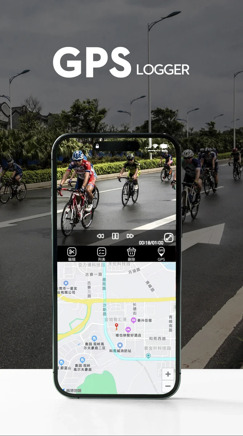 Anytek 2MP 1080P GPS Water-proof Helmet Sports DV Action Camcorder For Cycling Riding Camera Motorbike Video Digital Camera