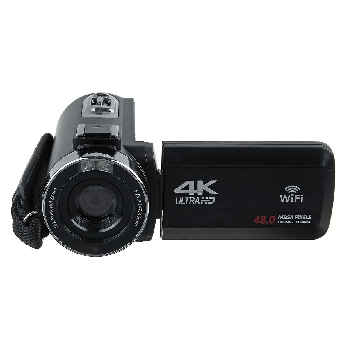4K Ultra HD Video Camera 30MP WiFi DV Camcorder Digital Video Camera 270 Degree Rotation Touch Screen 16X Digital Zoom Camera