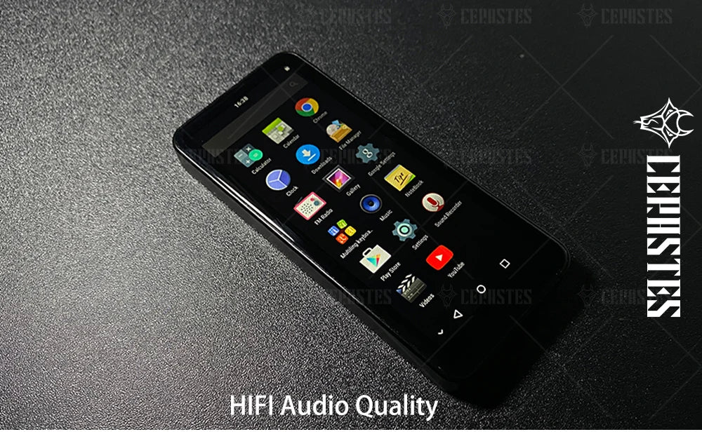 MP3 Mp4 Player Bluetooth 5.0 Wifi MP5 Android with Multiple Language/Google Service/youtube/Spotify/Free APP/Speaker/Browser/FM