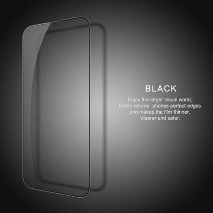 Nillkin For iPhone 15 Pro Max 15 Pro 14 13 12 11 Series Tempered Glass, 2.5D Full Cover Screen Protectors for iPhone 14 Pro 13