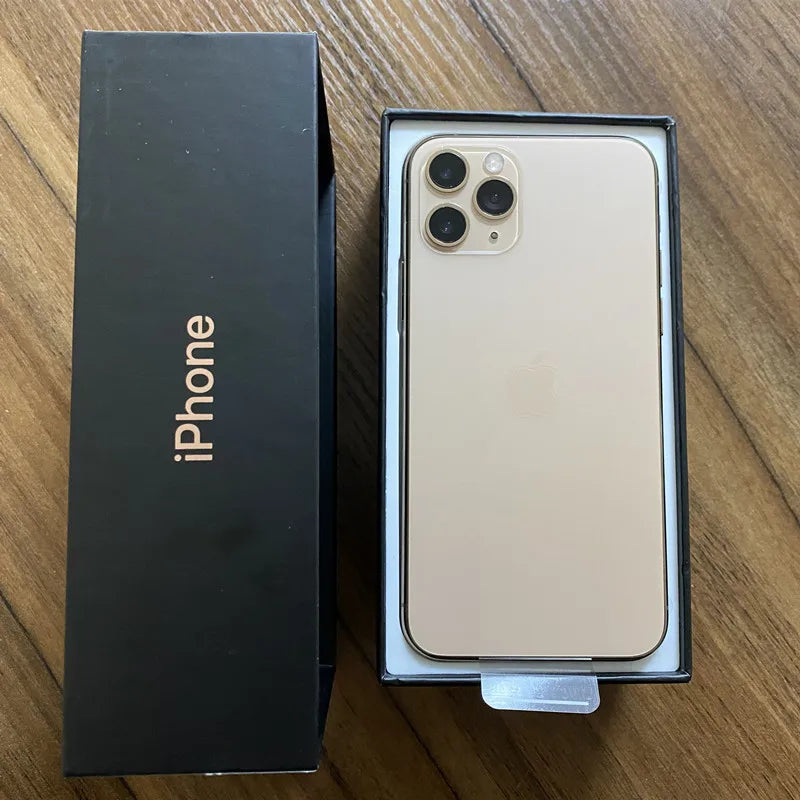 Original  Apple iPhone XS 64GB 256GB ROM 5.8" Factory Unlocked Genuine 5.8 inches IOS Face ID NFC Nano-SIM eSIM - Universal Market