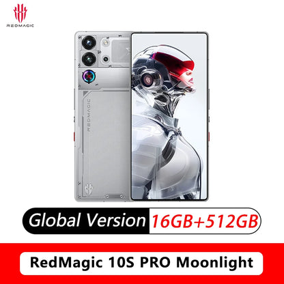 World Premier Global Version RedMagic 10s Pro 5G Gaming Phone 6.85"Snapdragon 8 Elite Leading version 7050mAh 80W  144Hz  NFC