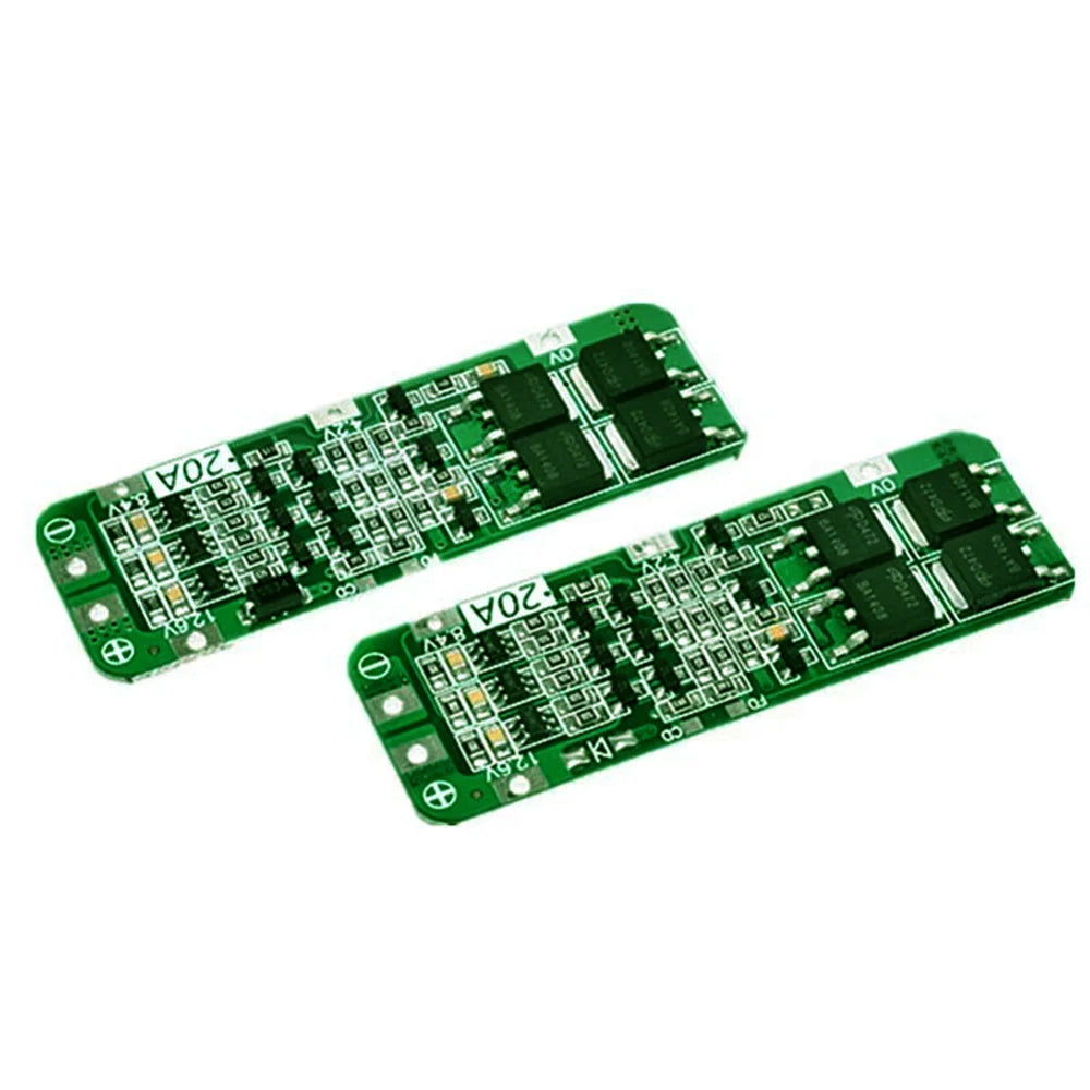 3 strings of 11.1V 12V 12.6V 18650 lithium battery protection board can start the drill with 20A current - Universal Market