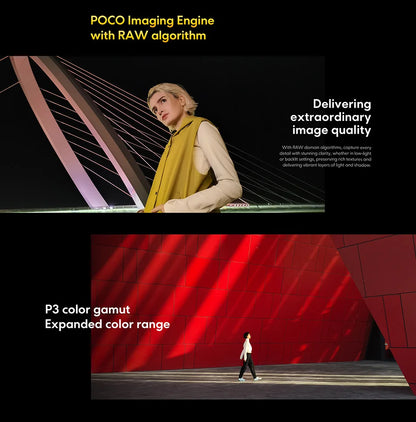 POCO X7 Global Version Cellphone 256GB 512GB Dimensity 7300-Ultra 6.67" 1.5K AMOLED Curved Display 45W Turbo Charging NFC IP68