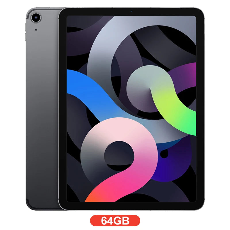 Apple ipad Air 4th Gen 2020 Model Tablet PC 64GB A14 Fusion 10.9 inch Screen 12MP+7MP Camera Touch ID Wifi Version - Universal Market
