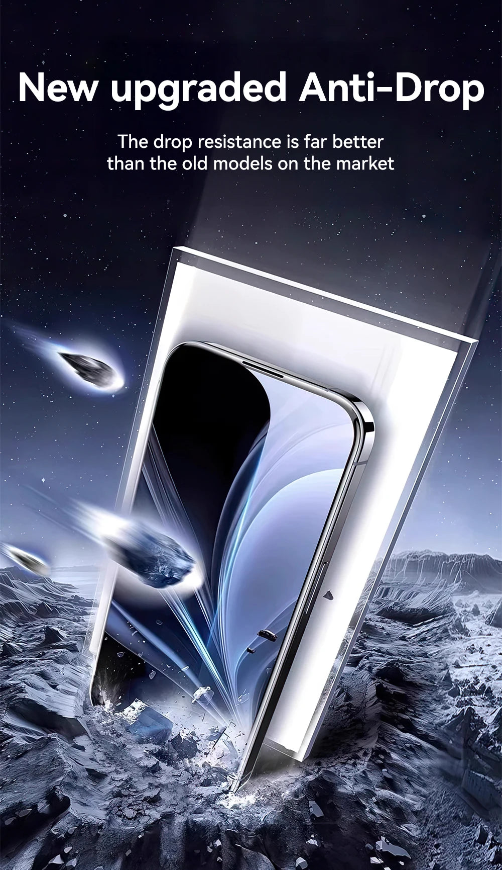 Joyroom 1/2PCS Anti-Spy Glass For iPhone 17 Pro Max Privacy Screen Protector Glass For iPhone 12-17 Pro Max Tempered Glass Film