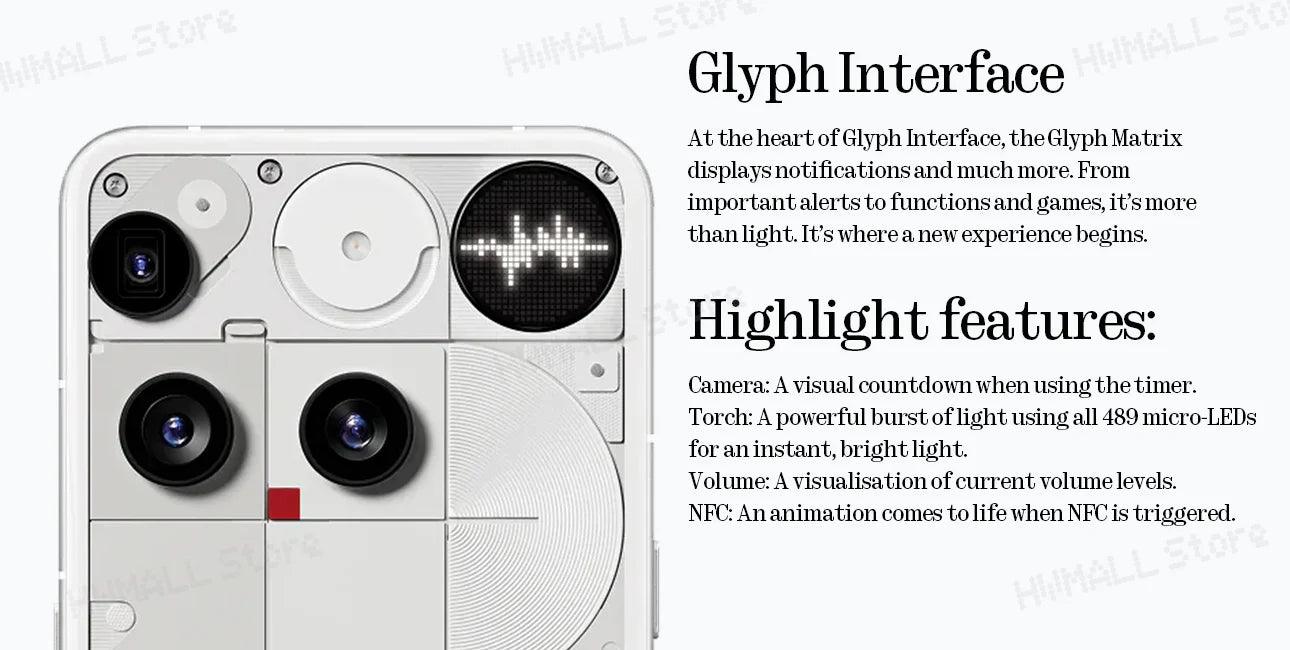 Global Version Nothing Phone (3) Qualcomm Snapdragon 8S Gen 4 6.77 AMOLED 120Hz Triple 50MP Camera 3 mics