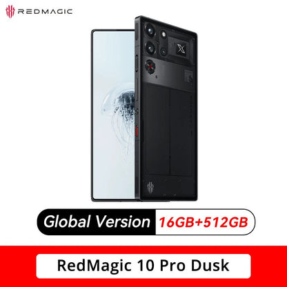 Original Global Version RedMagic 10 Pro 5G Gaming Phone 6.853" Snapdragon 8 Elite 7050mAh 80W Charge 50MP NFC
