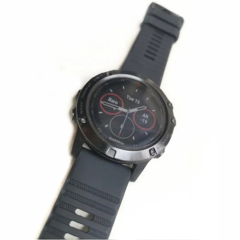 garmin fenix 5X APAC 51mm Heart rate monitoring GPS marathon Smart Watch In English