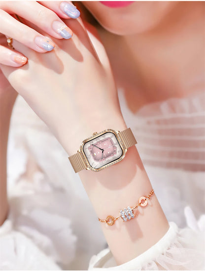 For Xiaomi Huawei New Women Smart Watch Heart Rate Blood Pressure Monitor Music Playback AI Voice Sports BT Calling SmartWatch