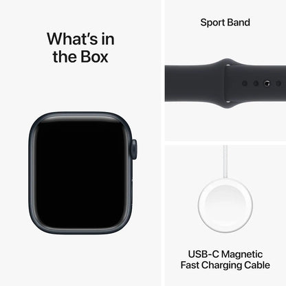 100% Original 2023 NEW Apple Watch Series 9 41mm / 45mm GPS Apple Watch S9 Aluminum Case with Sport Band iOS Smart Watch