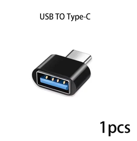 Mini Type C to USB Adapter 3.0 USB-C Male OTG A Female Data Connector For MacBook Pro iPad Mini 6/Pro MacBook Air Type C Device - Universal Market