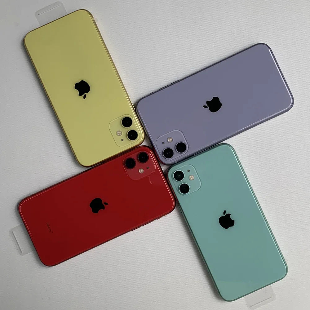 Apple iPhone 11 4GB RAM 64/128/256GB ROM Original Unlocked 6.1" Liquid Retina IPS LCD NFC 4G  iPhone 11 Cell Phone F - Universal Market