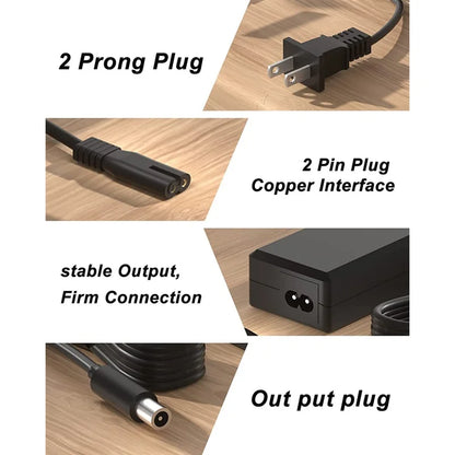 42V 2A (84W) 5A Power Adapter Charger for Bird & Lime Charger for Xiaomi, M365, Lime S, Segway g30 max