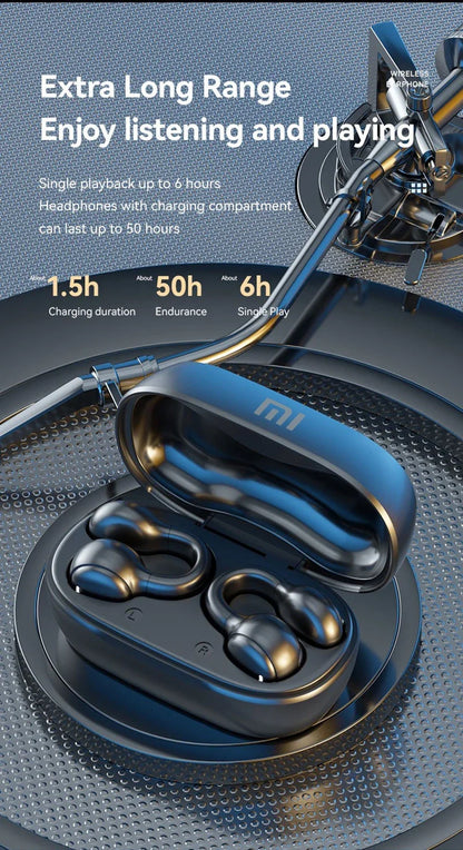 XIAOMI M47 Wireless Earbuds Bluetooth Headset Charging Noise Reduction Earphones Bone Conduction Headphones Sport With Mic free - Universal Market