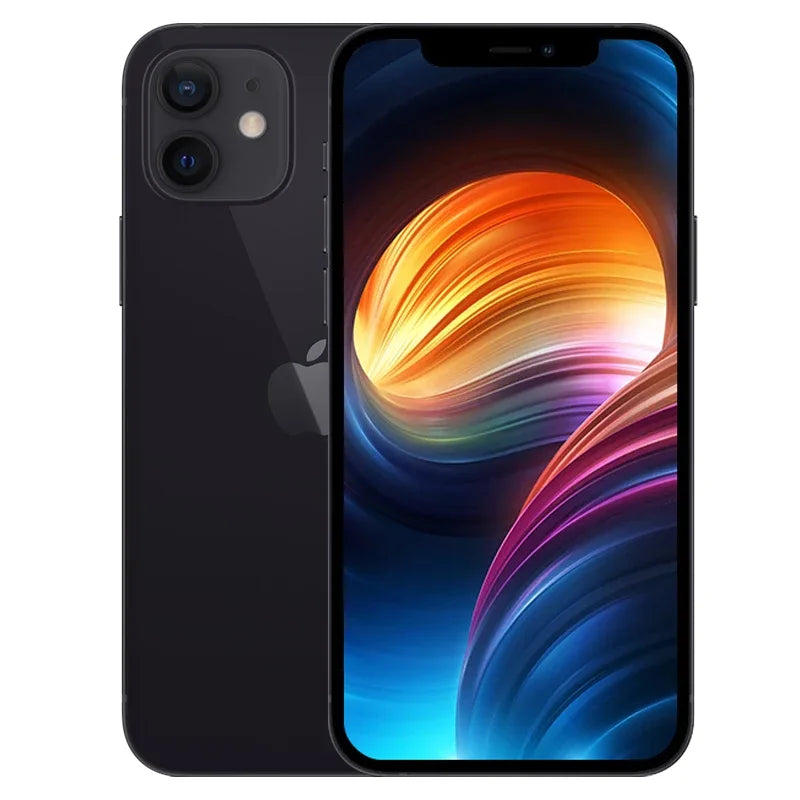 Original Apple iPhone 12 6.1" XDR OLED Unlocked RAM 4GB ROM 64/128/256GB A14 IOS Face ID NFC Original 5G iPhone12 - Universal Market