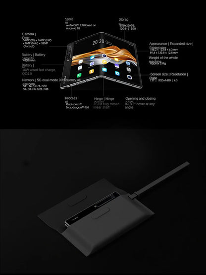 ROYOLE FlexPai 2 8GB+256GB Support English Smart Foldable Product For People Folding Touch Panel Chinese version