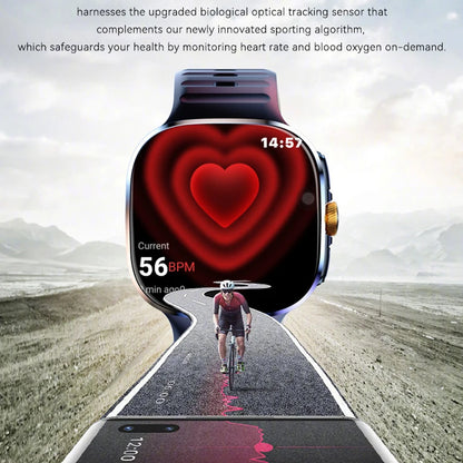 8GB+128GB RAM 5G/4G Android 9.0 Smart Watch 2.4 inch AMOLED 2100mah Battery 900W Camera GPS WIFI Google APPS Download Smartwatch