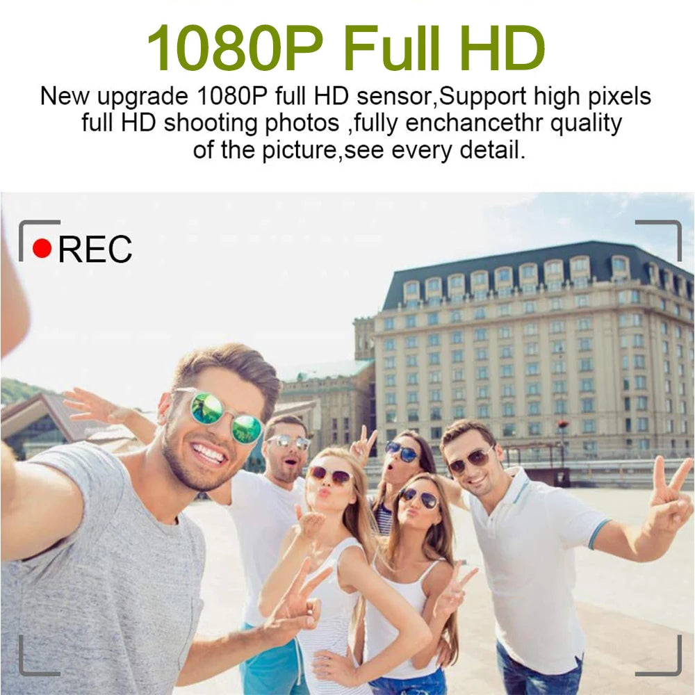1080P HD Mini WiFi Camera Diy Module Nanny Video Recorder 4K Home Security Micro Camcorder Alarm RemoteControl Monitor hidden TF - Universal Market
