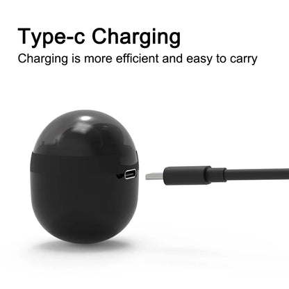 Mini SK18 Invisible Headphones Wireless Bluetooth 5.3 Headphones Bass Sleeping Headphones with Microphone Noise Cancellation HD - Universal Market