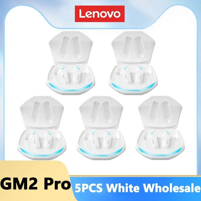 Choice Lenovo GM2 Pro Bluetooth 5.3 Earphones Sports Headset Wireless In-Ear Gaming Low Latency Dual Mode Music Headphones - Universal Market