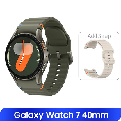 Samsung Galaxy Watch 7 40mm NFC Smartwatch 1.3'' Super AMOLED Display WiFi GPS Watch 300mAh Battery With Galaxy AI For S24 Plus