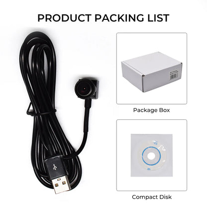 2MP Webcam Mini USB Camera with 2.8/3.7mm Lens Full HD 1080P Webcam for PC Mini Camera CCTV Outdoor Camcorder Security Video Cam - Universal Market