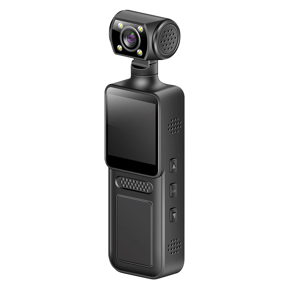 Ultra HD 4K WiFi Mini Camera Pocket Action Camera Wearable Camera 4K HD Camera Helmet Travel Bicycle Driver Recorder Camcorder - Universal Market