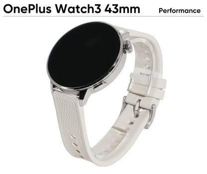 Global Version OnePlus Watch 3 43mm Smartwatch 1.37 inches AMOLED Display Snapdragon W5 Gen 1 Up to 60h Battery life