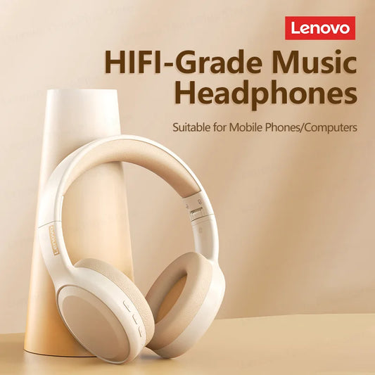 Original Lenovo th30 wireless earphone Bluetooth earphone 5,0 foldable headset sports earphone gaming earphone - Universal Market