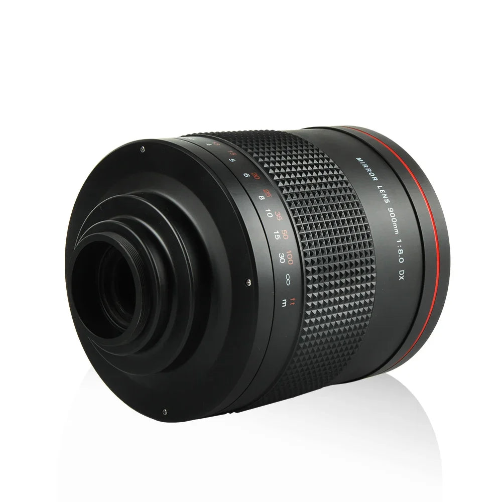 Lightdow Manual Telephoto Camera Lens 900mm F8.0 Reflex Lens Can Take Beautiful Pictures of Donuts for Canon Nikon Sony Camera - Universal Market