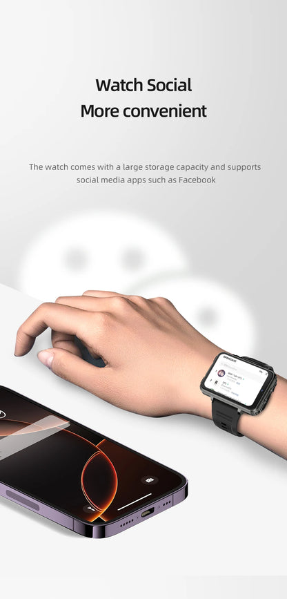 TLCRETE Smartwatch VP999 C90 Ultra Smart Watch Android Reloj Inteligente Con Tarjeta Sim Camera Gps Smart Watch for Iphone Sim C