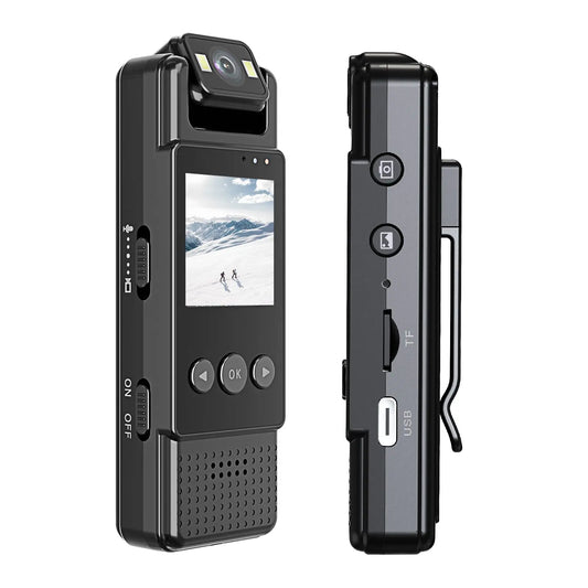 JOZUZE L12 Wifi Mini Camera 1080P Portable Digital Video Recorder Worn Police Small Body Cam Night Vision DV Miniature Camcorde - Universal Market