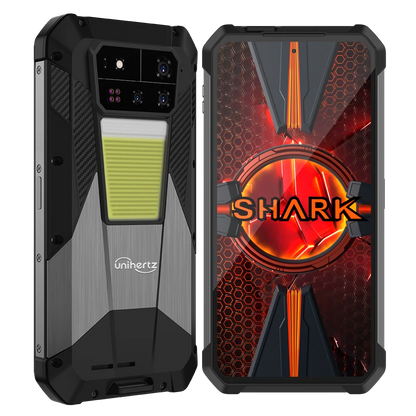 Unihertz  SHARK 3 by 8849 Smartphone Android 14 32GB 512GB Dimensity 8300 3K AMOLED Screen 11600mAh Night Camera 5G Rugged Phone