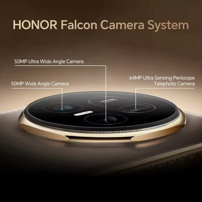 New ArrivalGlobal Version HONOR Magic V5 5G Foldable Smartphone 7.95" LTPO OLED Display Snapdragon 8 Elite 5820mAh 66W Wired NFC