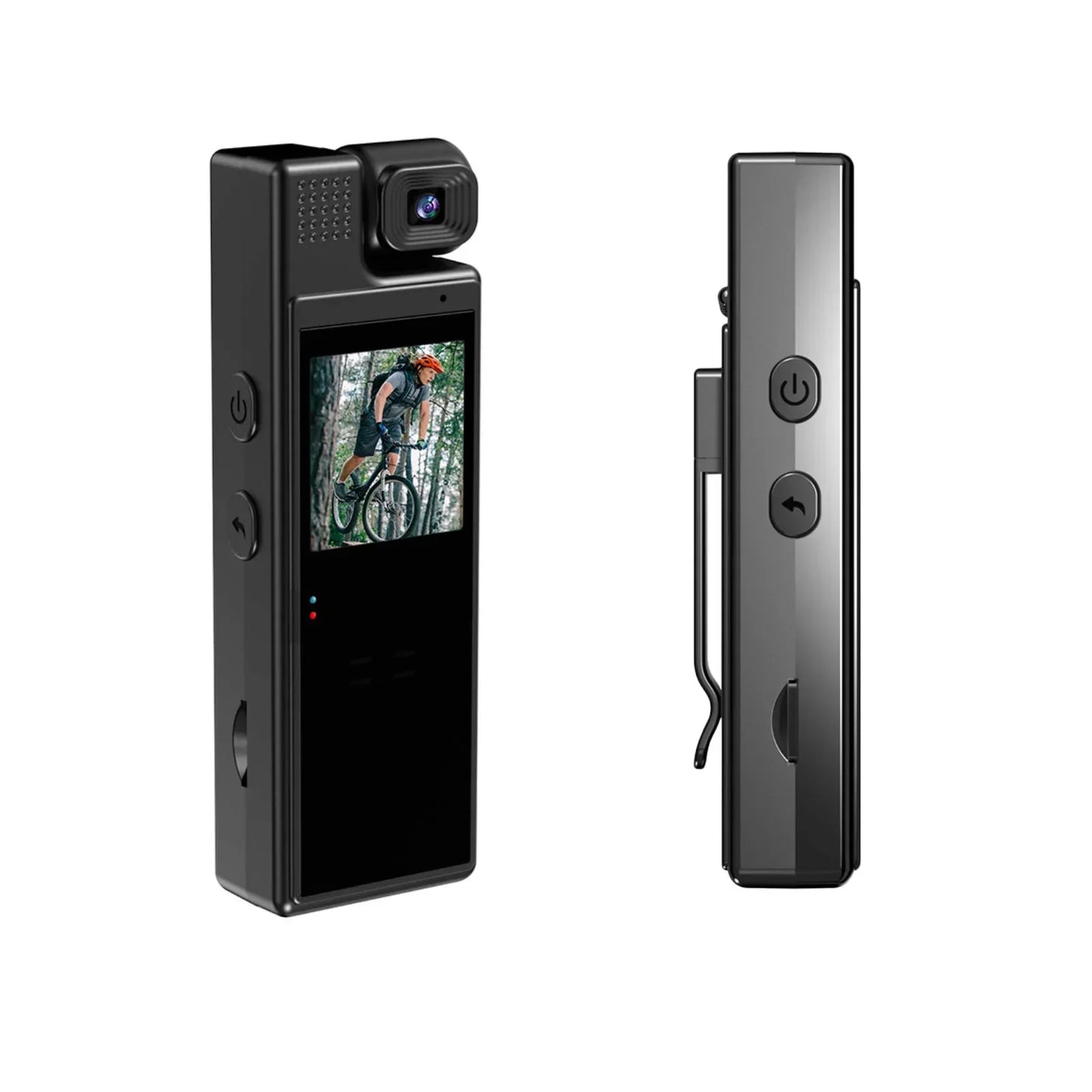 VIVO 8K HD Mini Action Camera Wifi Back Clip 180° Rotatable IR Night Vision Sports Cam Travel Bicycle Driver Video Recorder