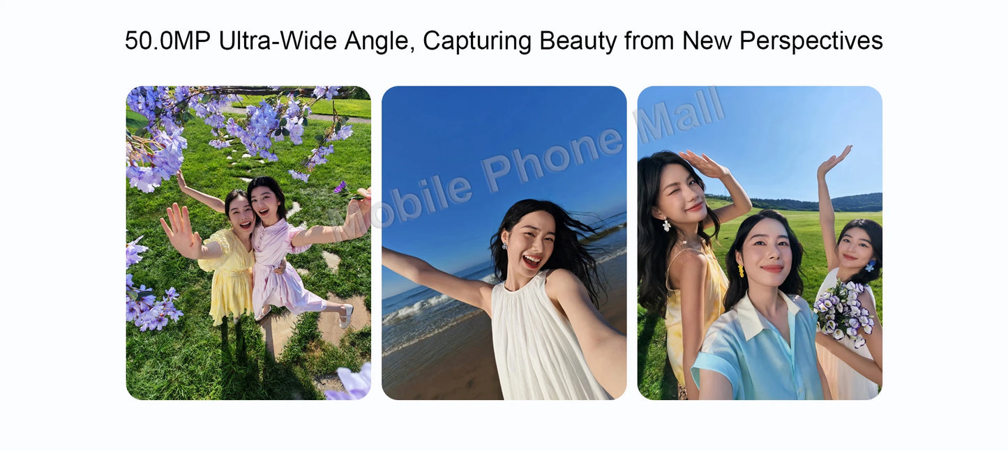 Original HONOR Magic V Flip 2 5G Foldable Phone 6.82 Inches OLED Display Snapdragon 8 Gen 3 Camera 200MP Google Play Smartphone