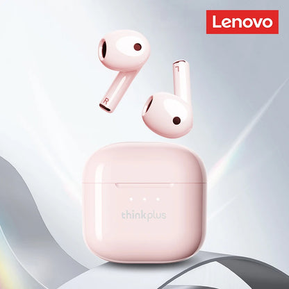 Choice Lenovo LP23 Bluetooth 5.4 Earphones HiFi Music Headset Wireless TWS Headphones Noise Reduction Sport Gaming Headphones - Universal Market