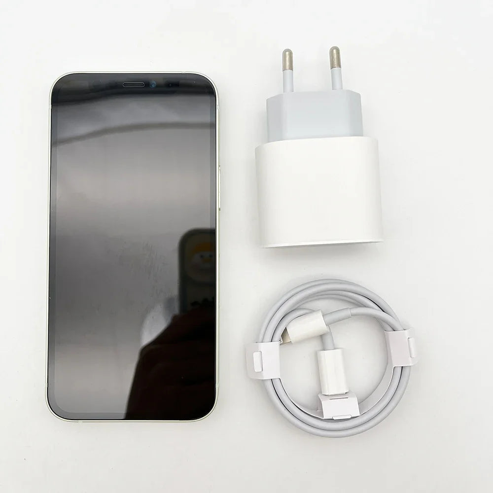 Original Apple iPhone 12 mini 5G Face ID Unlocked Used IOS A14 5.4" 64/128/256GB ROM 2227mAh Cellphone 12MP Smartphone - Universal Market