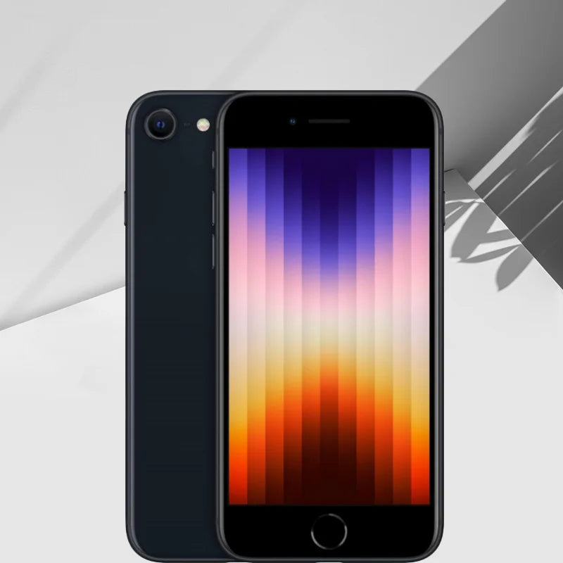 Original Apple iPhone Unlocked SE 2022 SE3 4.7" 4G RAM 64GB 12MP Camera Fingerprint 128GB 256GB ROM A15 Bionic Chip Used Phone - Universal Market