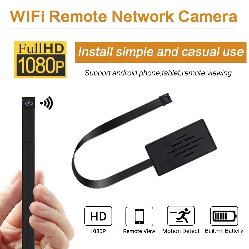 Mini Camera 1080P HD WiFi Camcorder DIY Portable Wireless Module Video Recorder Motion Detection P2P Camera Support Remote View - Universal Market