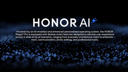 Original New Arrival HONOR Magic7 Pro Global Version 5G Smartphone Snapdragon 8 Elite 6.8''120Hz Display 100W Fast Charger IP69