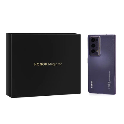Honor Magic V2 5G Foldable LTPO Global Version 7.92"  OLED 120Hz Display Snapdragon 8 Gen 2 66W SuperCharge 5000mAh Battery NFC