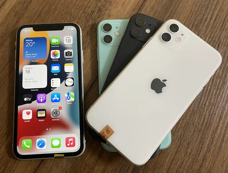 Apple iPhone 11 Dual Sim 2 Sim iPhone11 64GB 128GB 256GB ROM 6.1' Original Retina IPS LCD Face ID NFC Unlocked 4G LTE Mobile - Universal Market